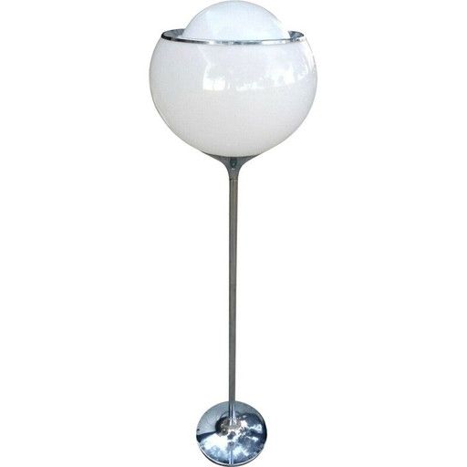 Lampadaire vintage harvey guzzini 1970