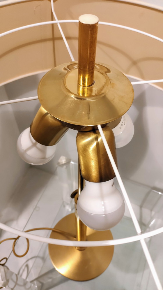 Image 1 of Lampe à poser en laiton
