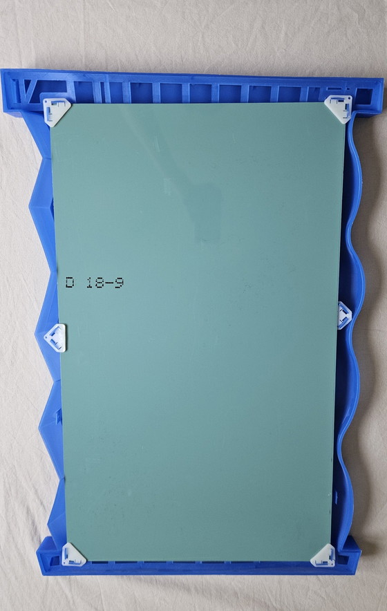 Image 1 of Ikea Design Miroir Ulk Bleu 90s