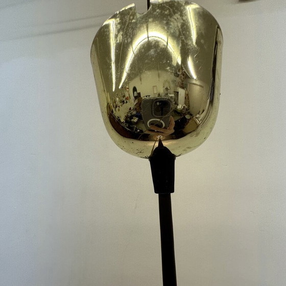 Image 1 of Lampe suspendue vintage en verre et plastique pour Peil et Putzer, 1970