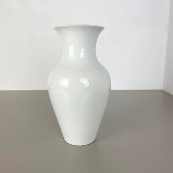 Image 1 of Vase vintage en porcelaine Op Art par Kpm Berlin, Allemagne années 1960