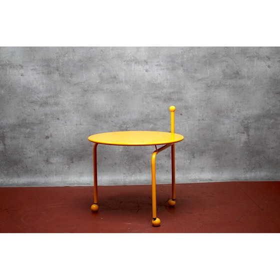 Image 1 of Table basse vintage en métal par Tord Bjorklund pour Ikea, Suède 1980