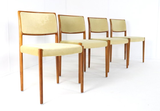 Image 1 of 4x chaises Niels O Möller modèle 80 chaises de salle à manger vintage