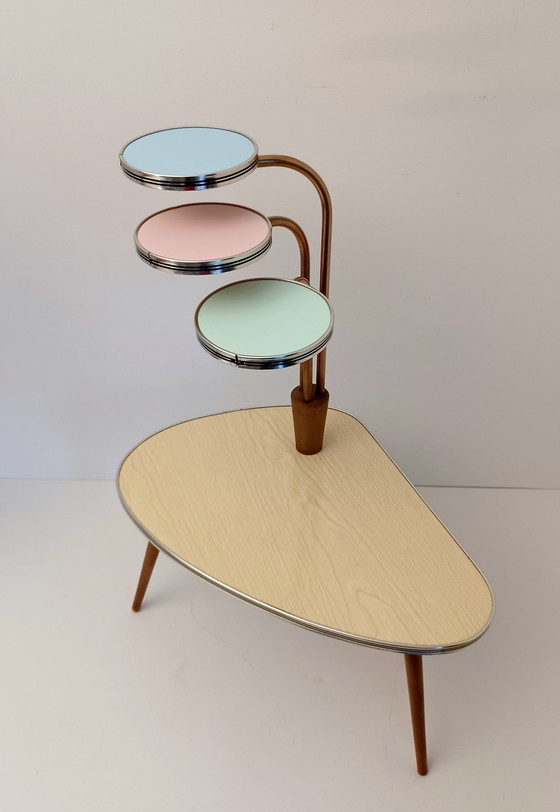 Image 1 of Table Basse Vintage • Jardinière • 1950