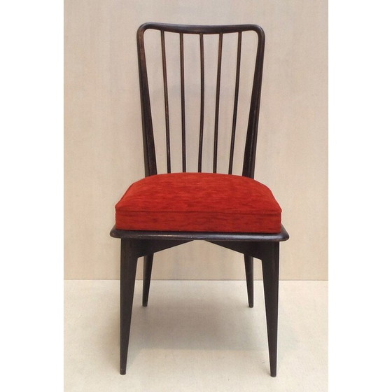 Image 1 of 6 chaises de salle à manger, Charles RAMOS - années 1960