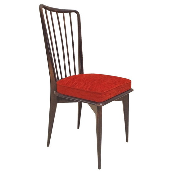 Image 1 of 6 chaises de salle à manger, Charles RAMOS - années 1960