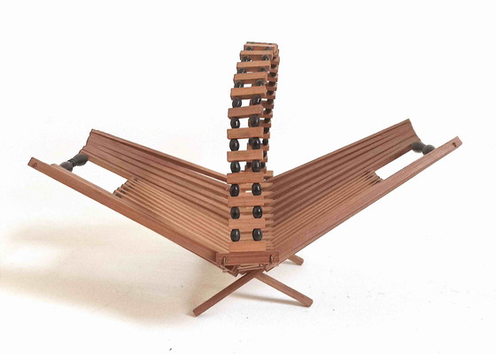 Image 1 of Corbeille À Fruits Pliable Scandinave Années 50