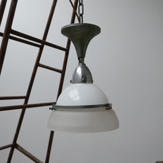 Image 1 of Paire de cintres en verre vintage