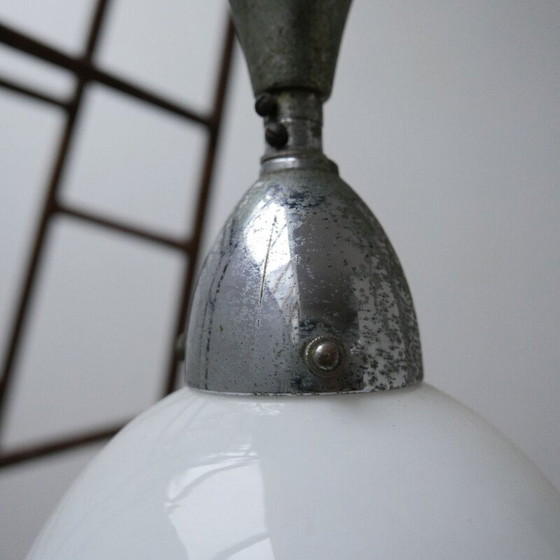 Image 1 of Paire de cintres en verre vintage