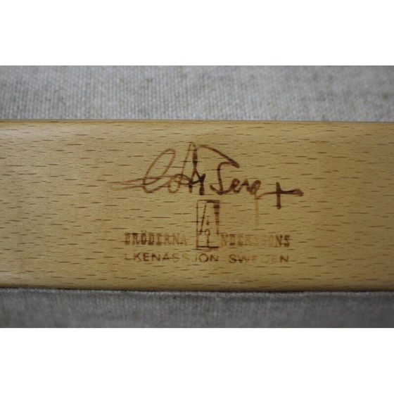 Image 1 of Paire de chaises longues vintage "Peter" par Gustav Axel Berg pour Bröderna Andersson, Suède 1970