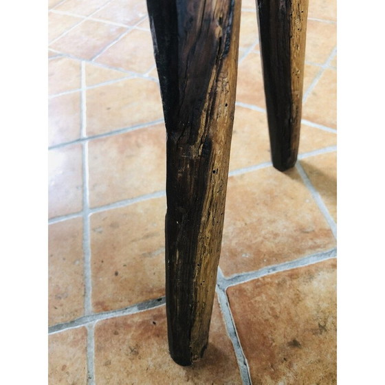 Image 1 of Banc de ferme vintage en bois, 1940-1950