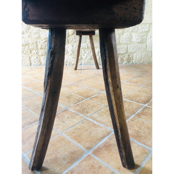 Image 1 of Banc de ferme vintage en bois, 1940-1950