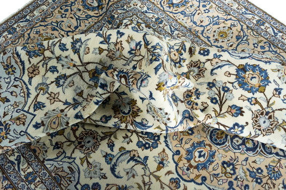 Image 1 of Tapis d'Orient Keshan liège noué à la main - 356 X 248 cm