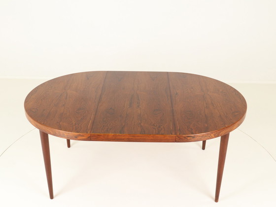 Image 1 of Table de salle à manger extensible en palissandre, modèle 56, par Villy Schou Andersen, Danemark, années 1960