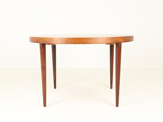 Image 1 of Table de salle à manger extensible en palissandre, modèle 56, par Villy Schou Andersen, Danemark, années 1960