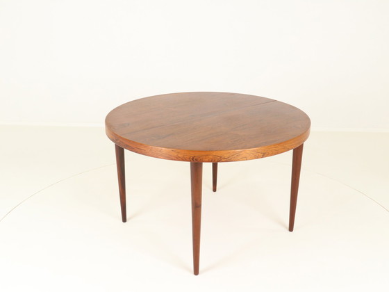 Image 1 of Table de salle à manger extensible en palissandre, modèle 56, par Villy Schou Andersen, Danemark, années 1960