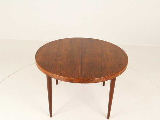 Image 1 of Table de salle à manger extensible en palissandre, modèle 56, par Villy Schou Andersen, Danemark, années 1960