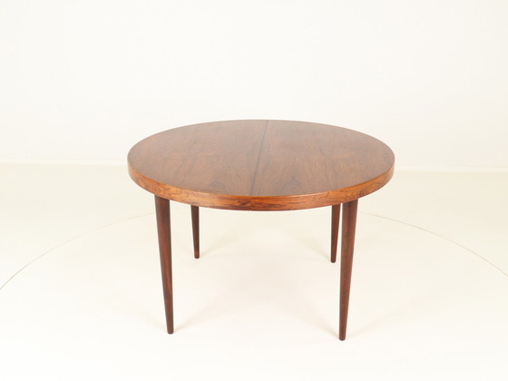 Image 1 of Table de salle à manger extensible en palissandre, modèle 56, par Villy Schou Andersen, Danemark, années 1960