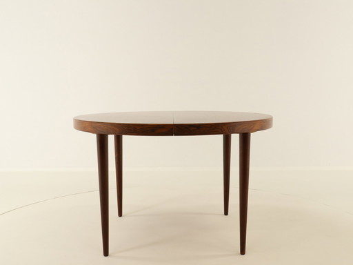 Table de salle à manger extensible en palissandre, modèle 56, par Villy Schou Andersen, Danemark, années 1960