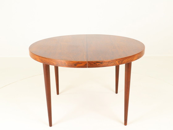 Image 1 of Table de salle à manger extensible en palissandre, modèle 56, par Villy Schou Andersen, Danemark, années 1960