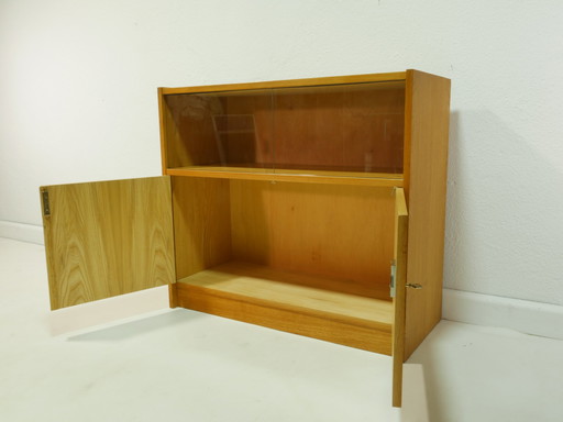 Buffet Vintage avec vitrine, années 60, Allemagne