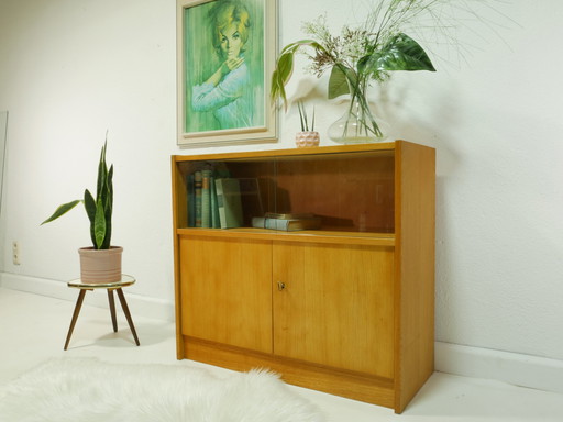 Buffet Vintage avec vitrine, années 60, Allemagne