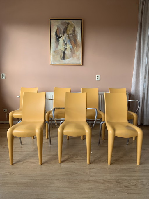 7x Louis 20 par Starck pour Vitra