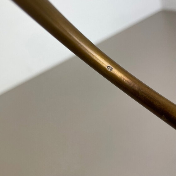 Image 1 of Chandelier sculptural vintage en laiton par Günter Kupetz pour Wmf, Allemagne années 1950