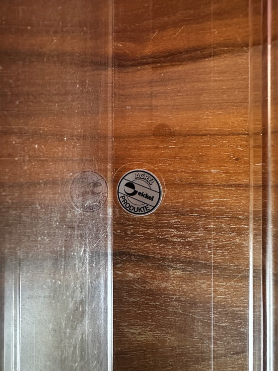 Image 1 of Rack à Cd de l'âge de l'espace Eickel Acrylic