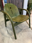 Fauteuil De Salon Baumann Lounge Vert Vintage Années 70