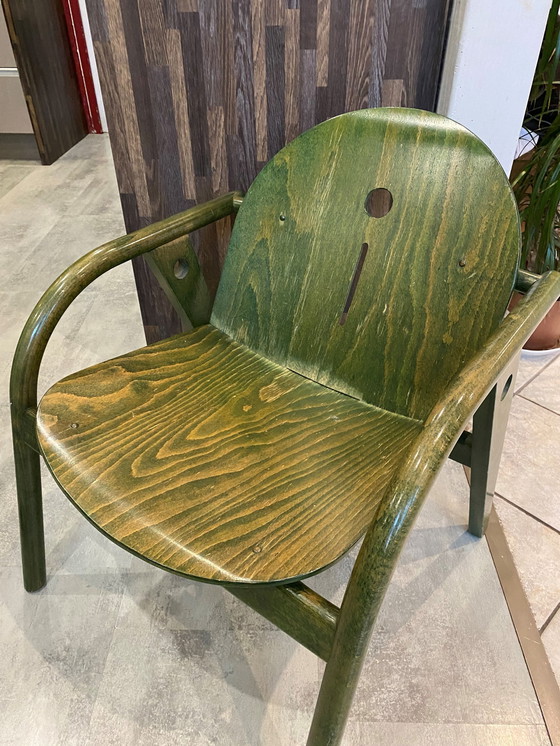 Image 1 of Fauteuil De Salon Baumann Lounge Vert Vintage Années 70