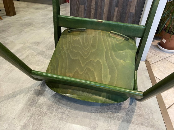 Image 1 of Fauteuil De Salon Baumann Lounge Vert Vintage Années 70