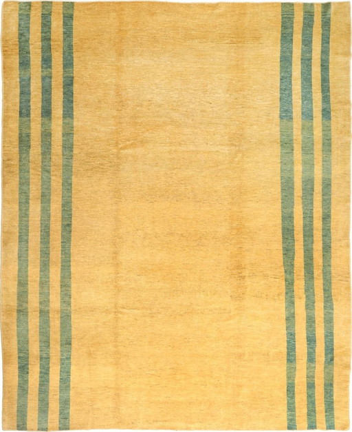 Tapis persan original noué à la main Gabbeh Ghashghaï 339 X 259 cm Nomade