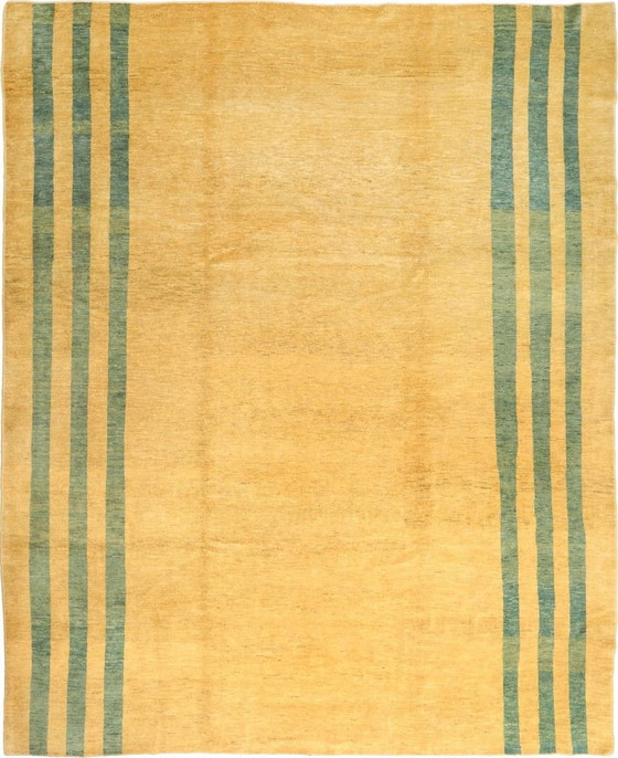 Image 1 of Tapis persan original noué à la main Gabbeh Ghashghaï 339 X 259 cm Nomade