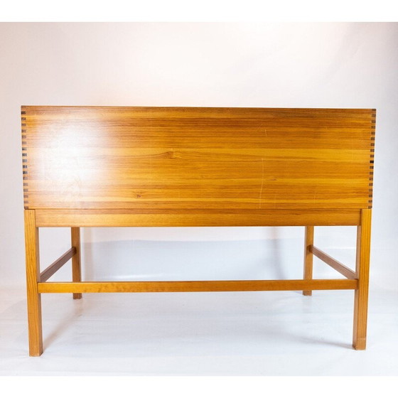 Image 1 of Bureau vintage en pin de l'Oregon par Andreas Hansen et Hadsten Wood Industry