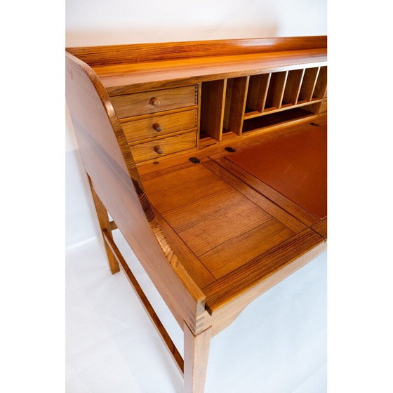 Image 1 of Bureau vintage en pin de l'Oregon par Andreas Hansen et Hadsten Wood Industry
