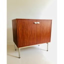 Buffet vintage à deux portes en bois de rose, Italie 1970