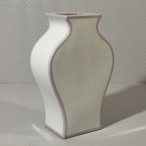 Fabienne Jouvin Paris - Grand Vase Minimaliste Post-Moderniste France 1990S