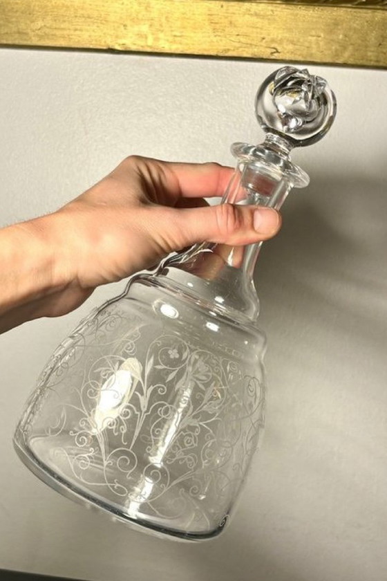 Image 1 of Carafe Baccarat M.Scarlatti estampillée