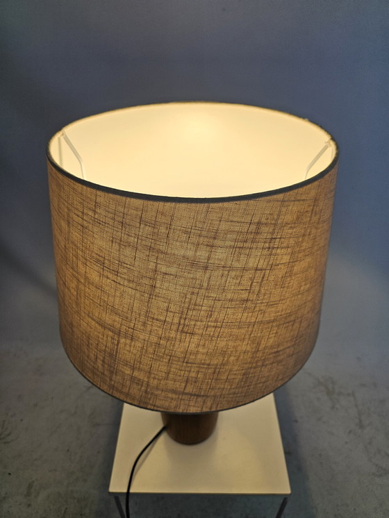 Image 1 of Lampe de table en teck Design danois