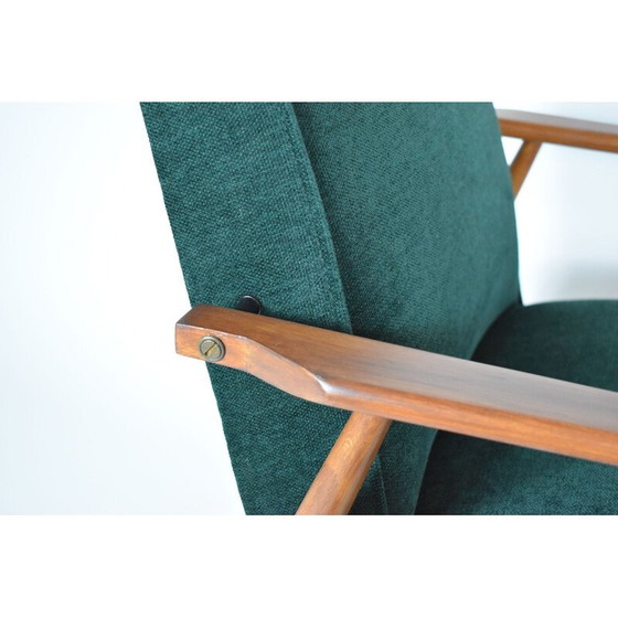 Image 1 of Fauteuils vintage vert forêt par Henry 1970