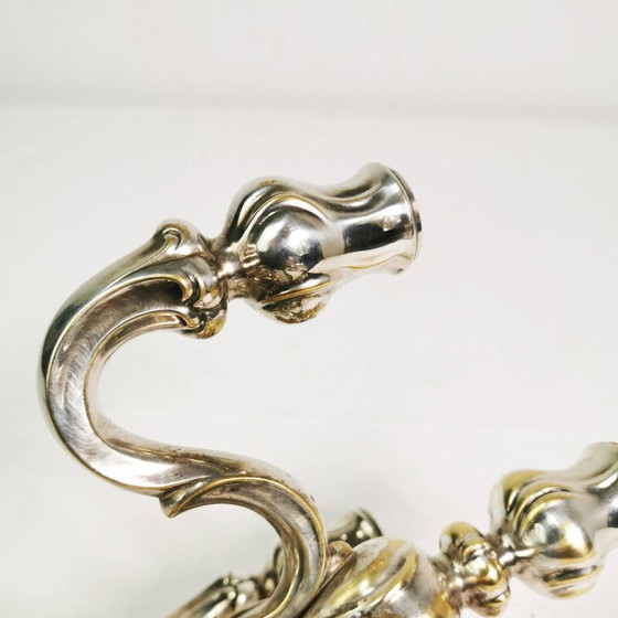 Image 1 of Table à bougies vintage France 1940s