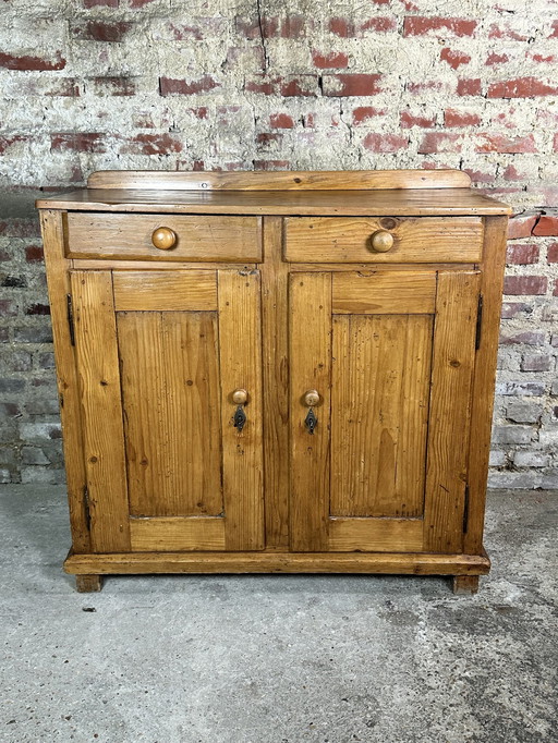 Meuble De Rangement Buffet En Pichepin Xix Eme