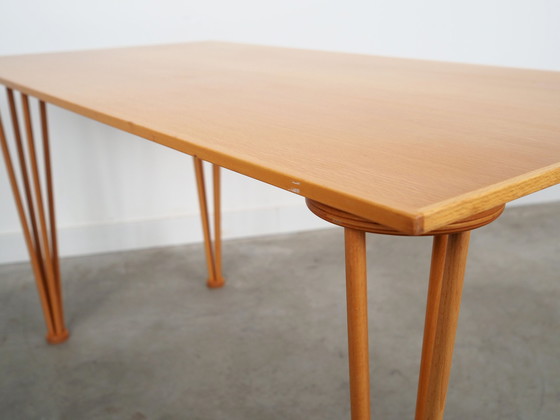 Image 1 of Table en frêne, Design danois, 1970S, Production : Danemark