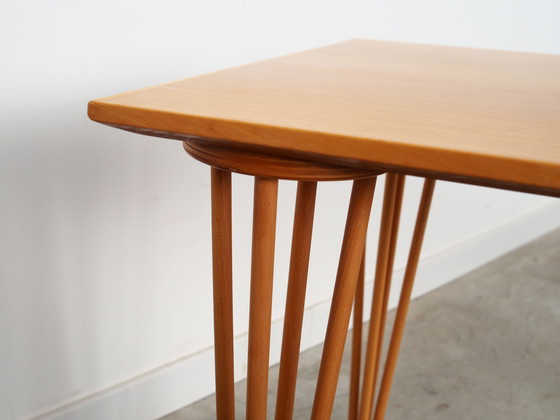 Image 1 of Table en frêne, Design danois, 1970S, Production : Danemark