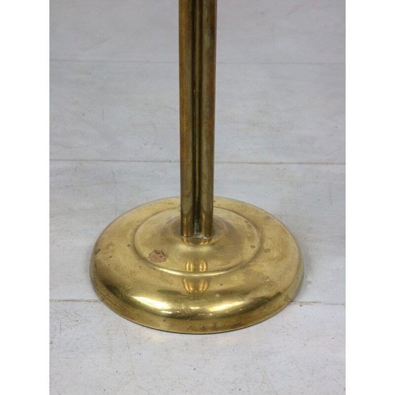 Image 1 of Chandelier vintage en laiton à 5 branches