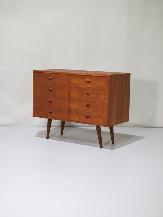 Image 1 of Commode double en teck d'origine danoise