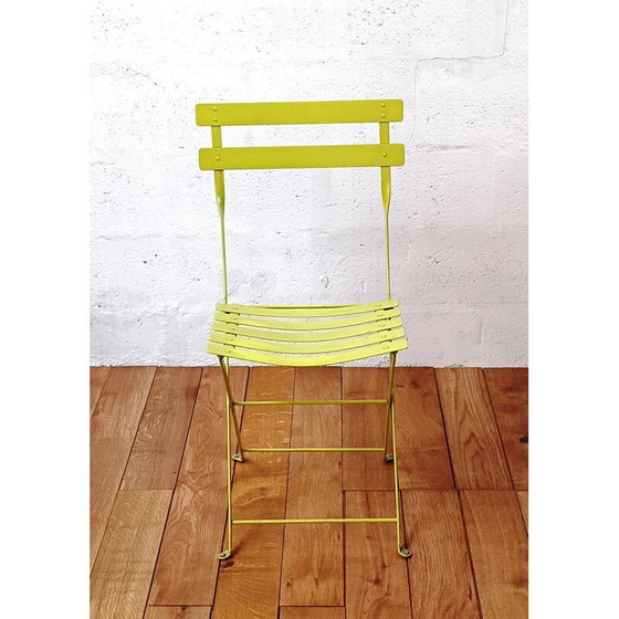 Image 1 of Chaise de jardin vintage en fer forgé