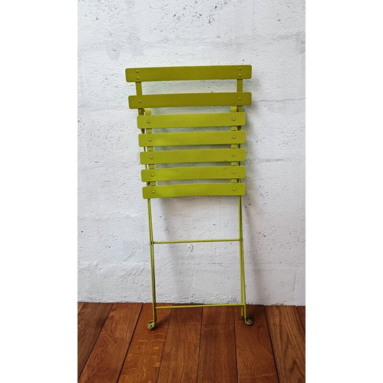 Image 1 of Chaise de jardin vintage en fer forgé