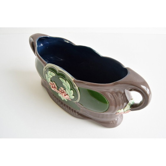 Image 1 of Jardinière vintage en céramique Art Nouveau, 1900